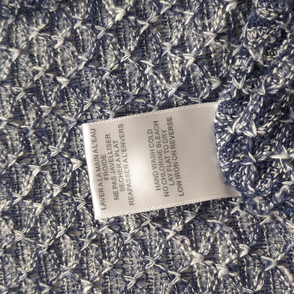 Rebel Sugar Navy and White Knit Sweater - Picture 8 of 8